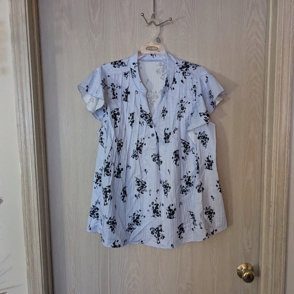 Floral Print Women's Top